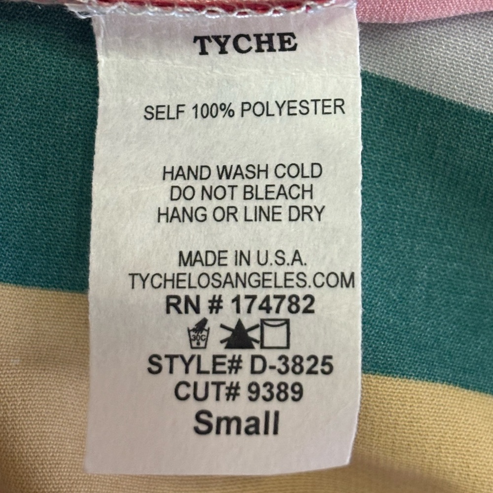 VICI One Shoulder Ruffle Rainbow Midi Dress small - Picture 11 of 16